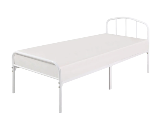 KFP HOME | Everyday Collection - 3ft single metal bed available in Black or White