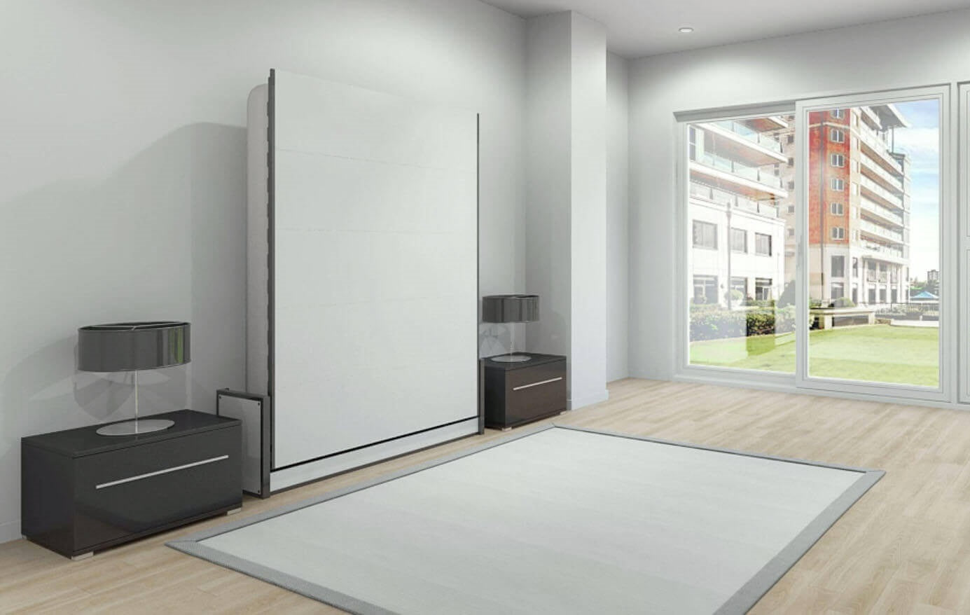 Souble Horizontal Wall Bed 160cm x 200cm