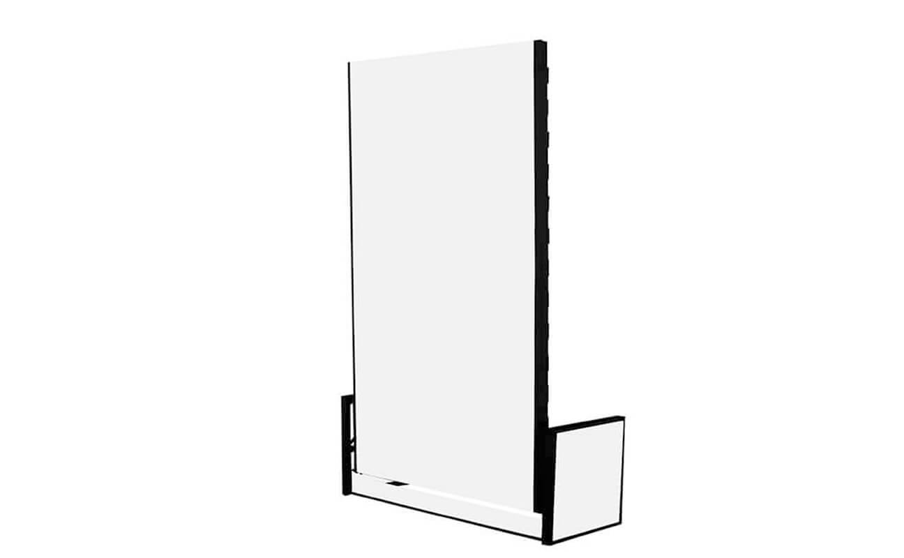Studio Double Vertical Wall Bed 135cm x 190cm