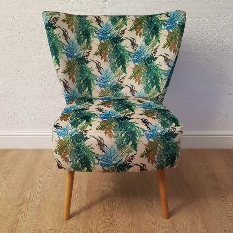 The Tropical Collection | Forage Velvet | Accent Chair