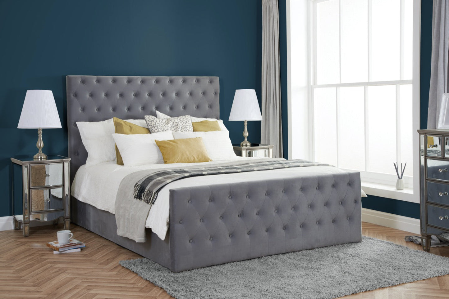 Marquis Double Ottoman Bed