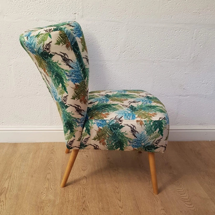 The Tropical Collection | Forage Velvet | Accent Chair