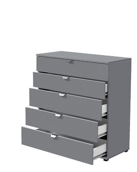 The 'Parker' Collection. Grey Chest of drawers