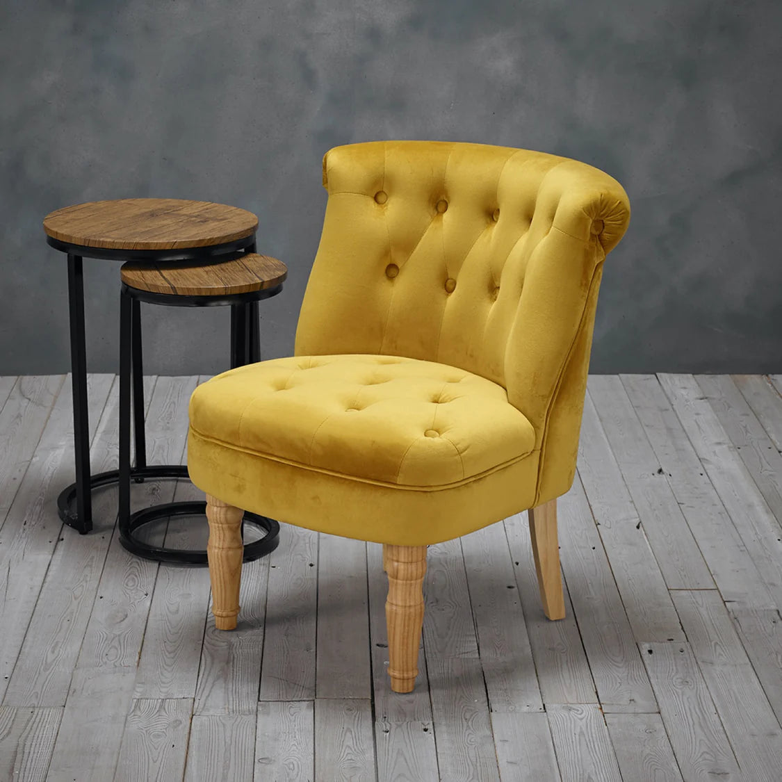CELINE CHAIR MUSTARD