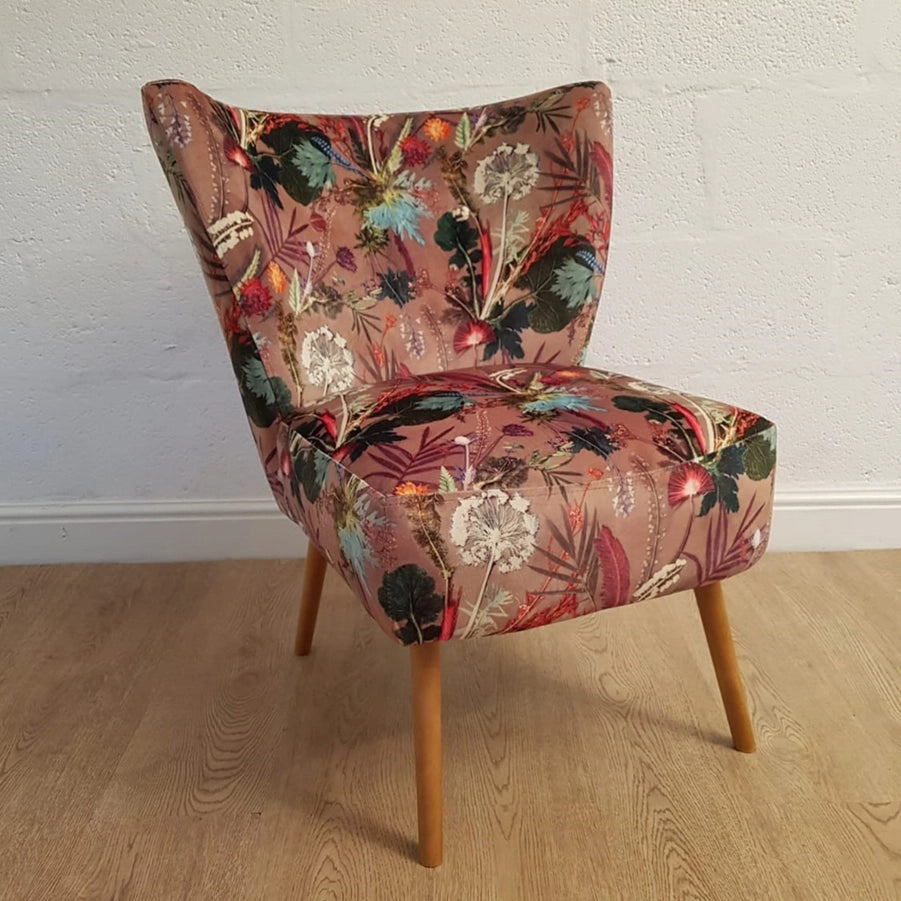 The Tropical Collection | Dusk Velvet | Accent Chair