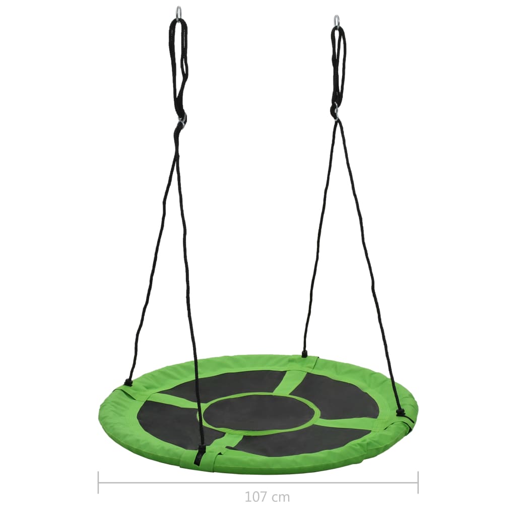 Balançoire 110 cm 100 kg Vert