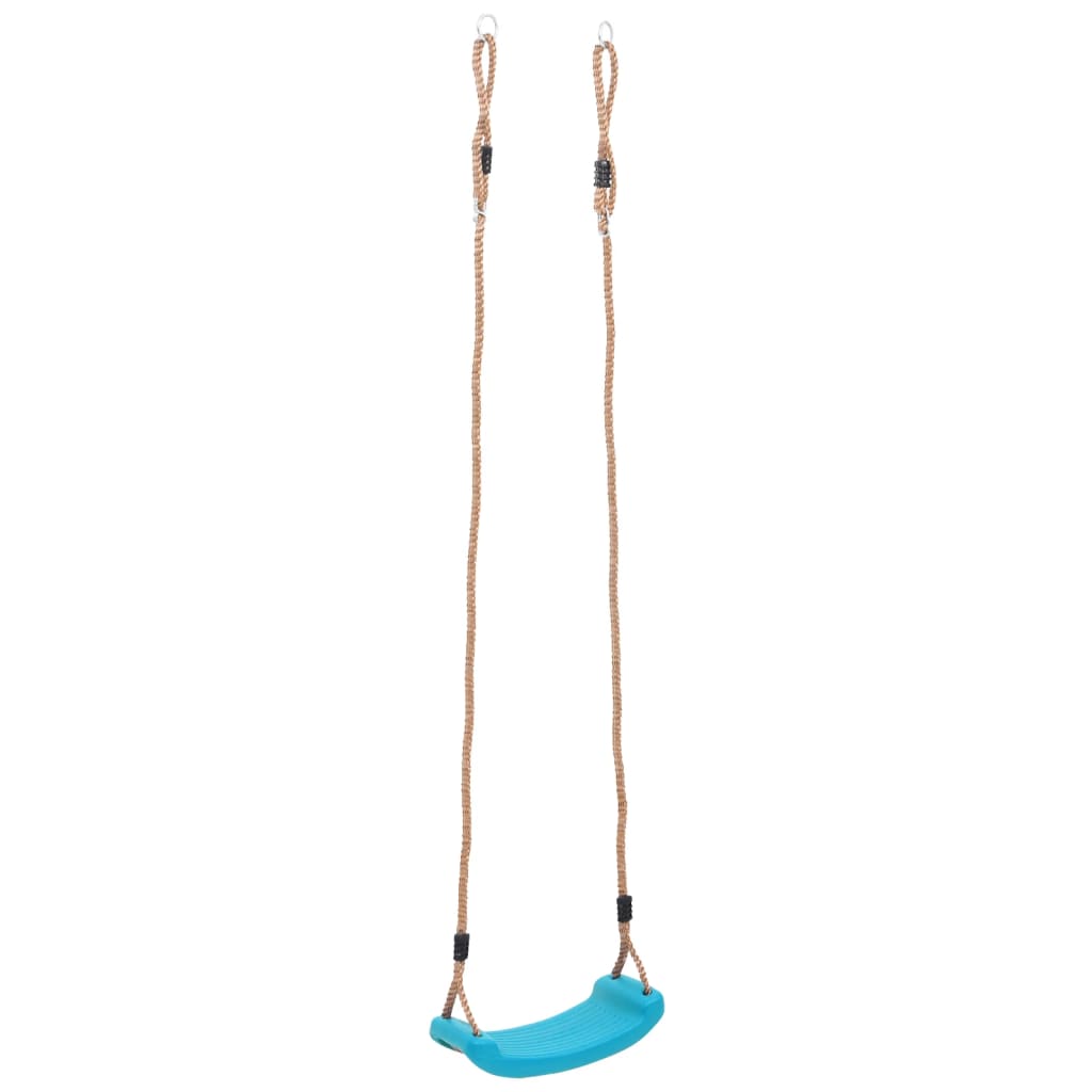 Siège de balançoire pour enfants bleu clair