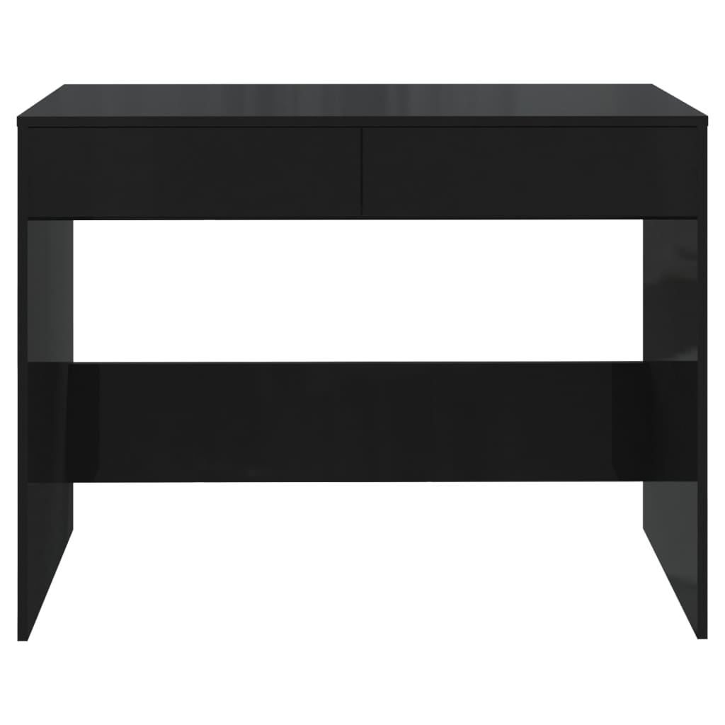 Bureau Noir 101x50x76,5 cm Bois composite