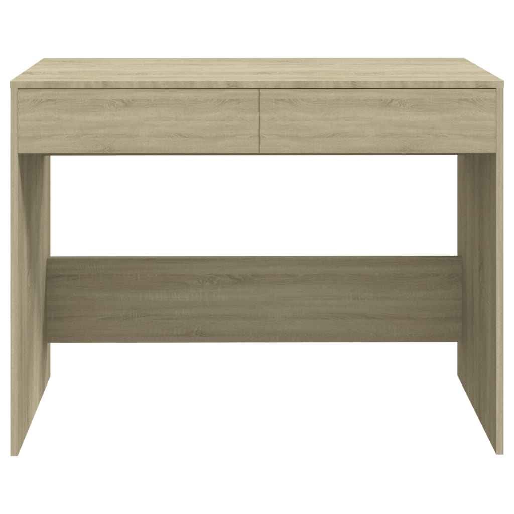 Bureau Chêne Sonoma 101x50x76,5 cm Bois d'ingénierie