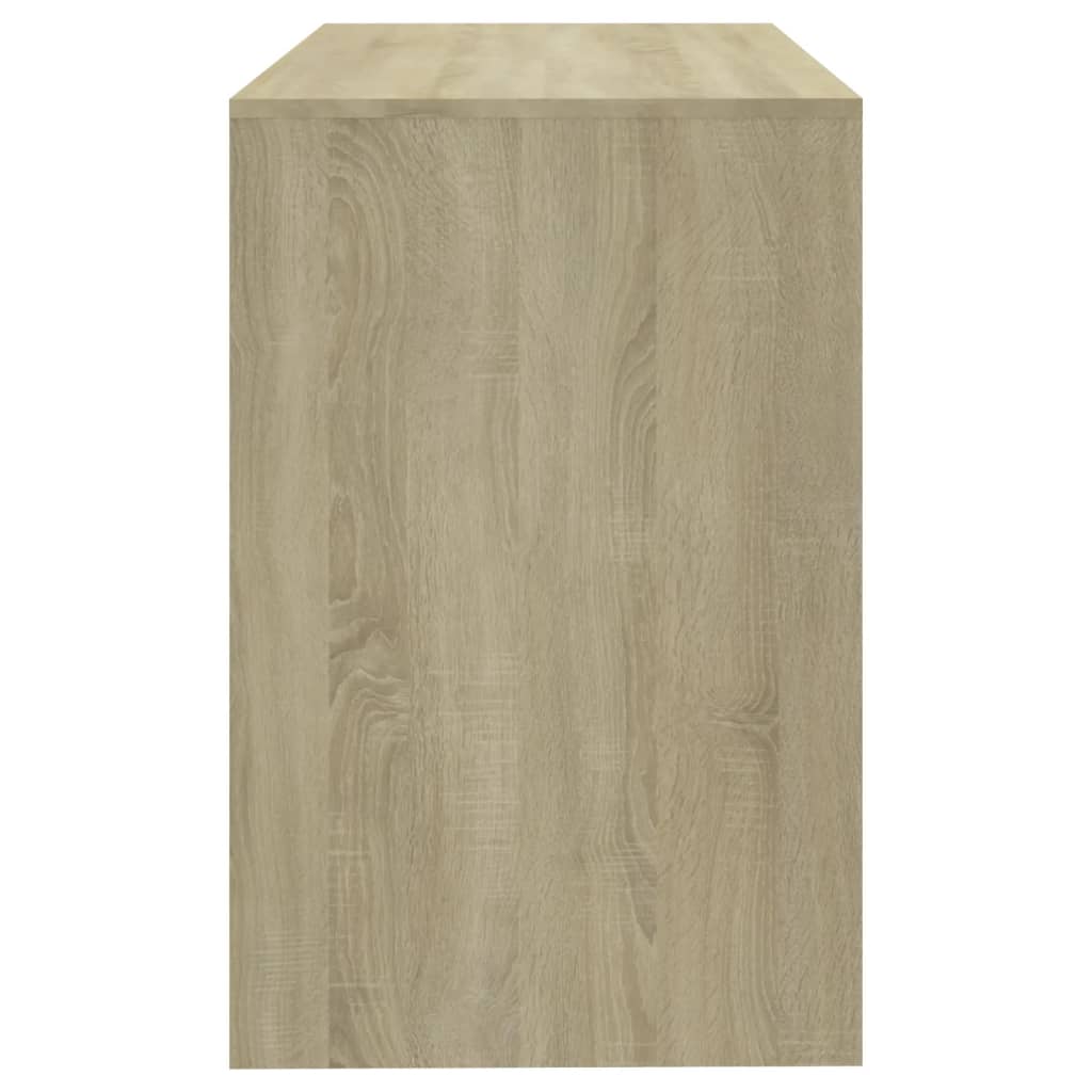 Bureau Chêne Sonoma 101x50x76,5 cm Bois d'ingénierie