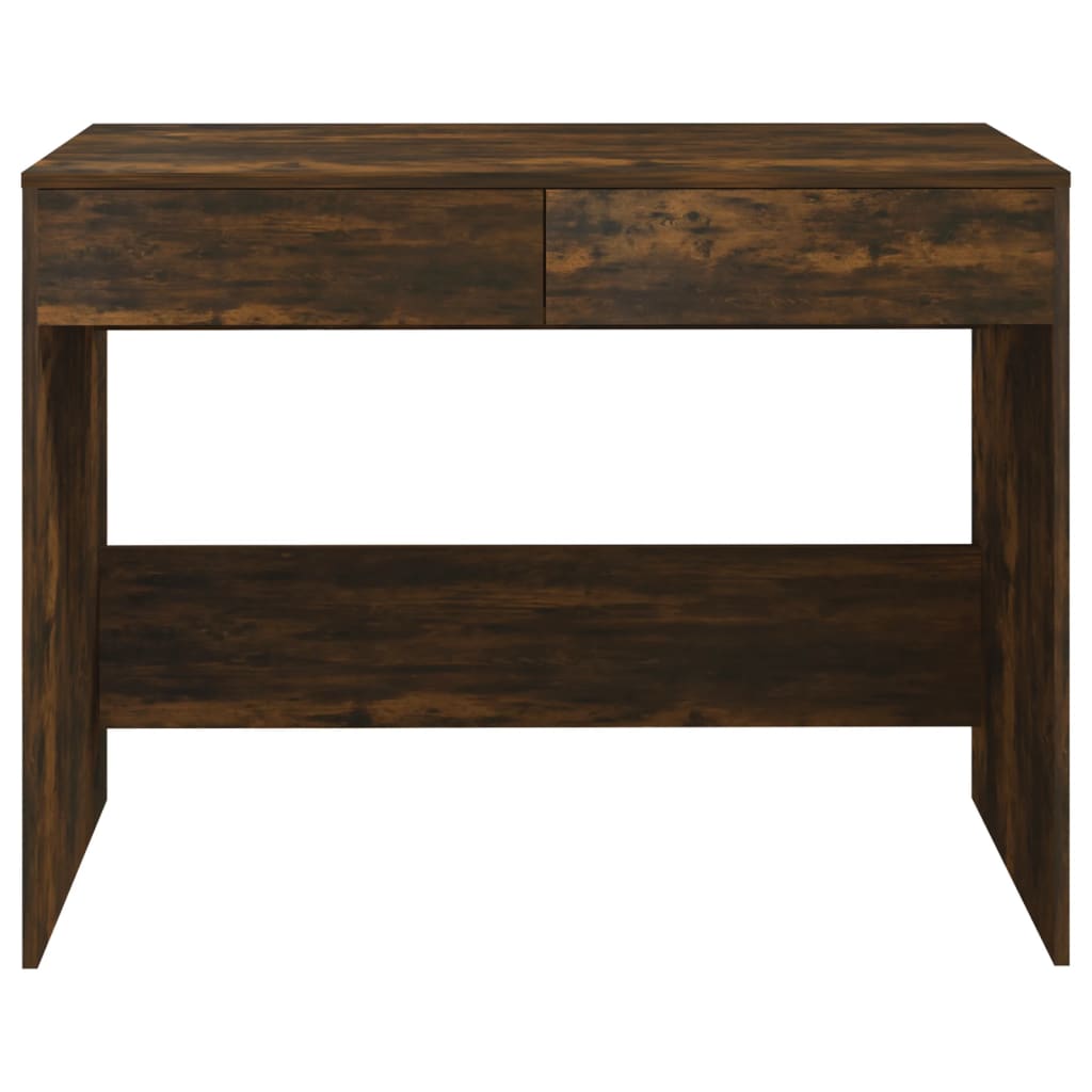Bureau Chêne fumé 101x50x76,5 cm Bois composite