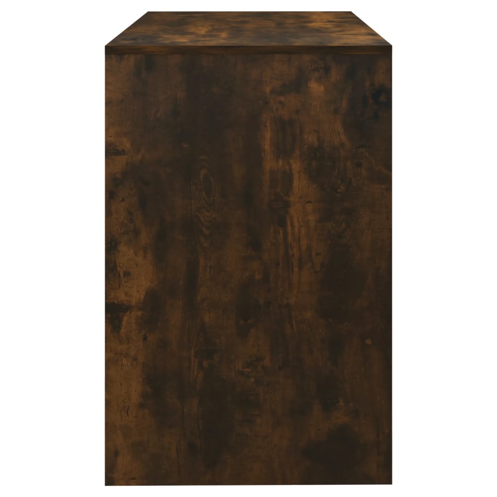 Bureau Chêne fumé 101x50x76,5 cm Bois composite