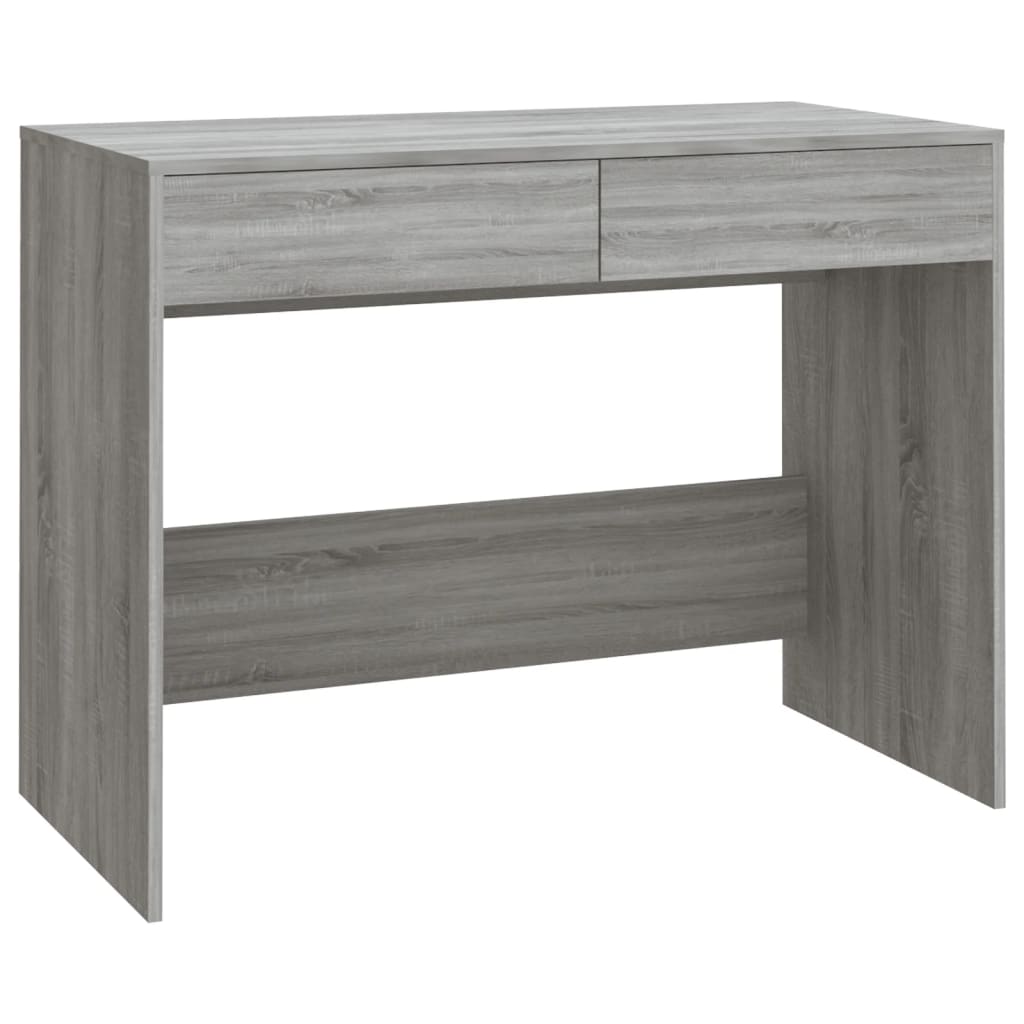 Bureau Gris Sonoma 101x50x76,5 cm Bois composite