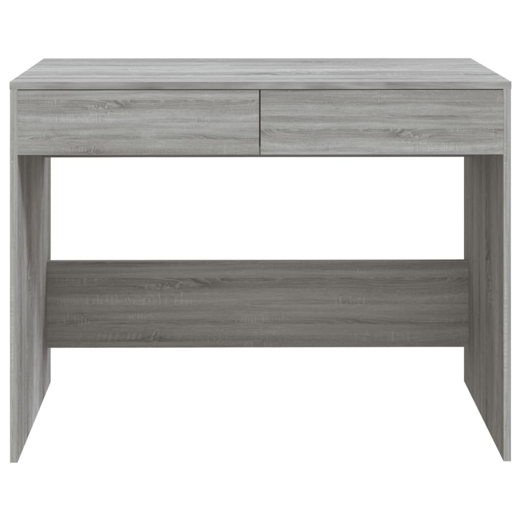 Bureau Gris Sonoma 101x50x76,5 cm Bois composite
