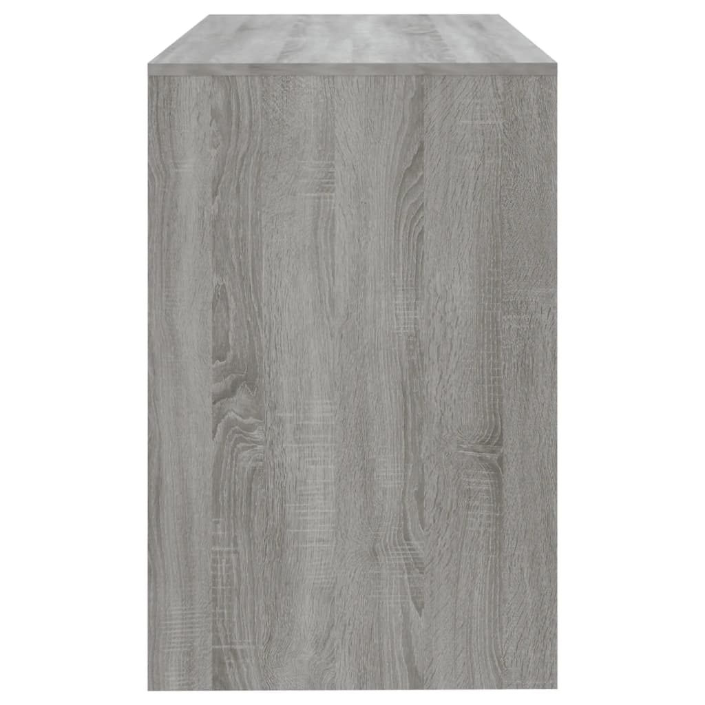 Bureau Gris Sonoma 101x50x76,5 cm Bois composite
