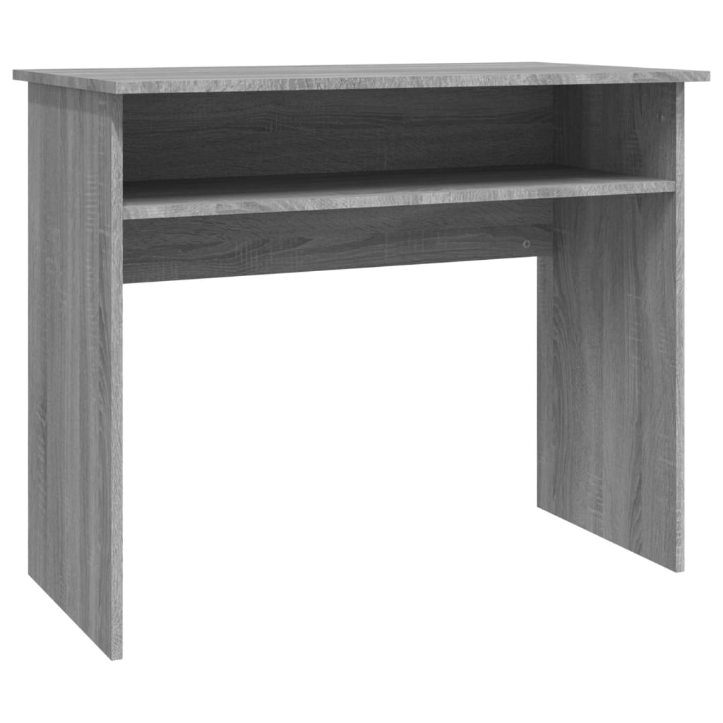 Bureau Gris Sonoma 90x50x74 cm Bois d'ingénierie