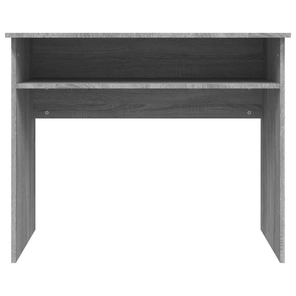 Bureau Gris Sonoma 90x50x74 cm Bois d'ingénierie