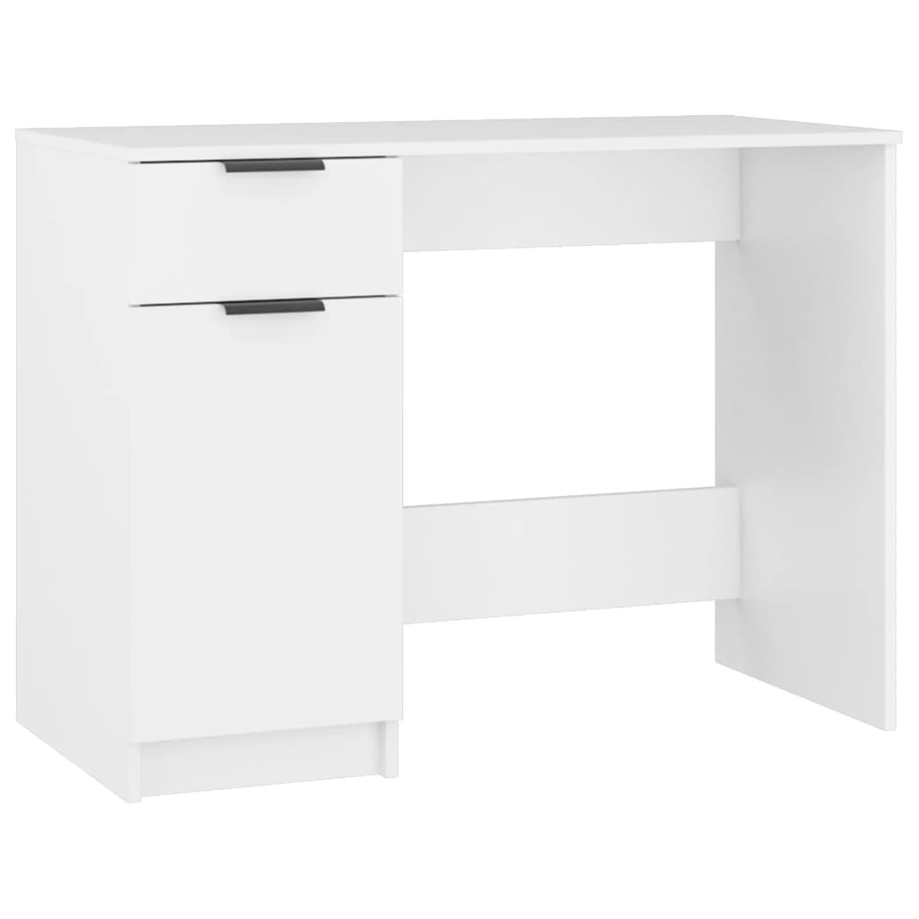 Escritorio Blanco 100x50x75 cm Madera Ingenierizada