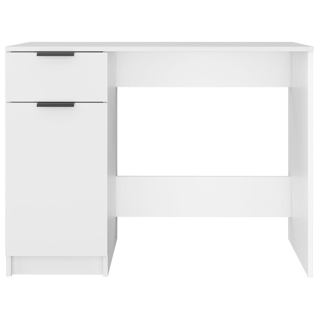 Escritorio Blanco 100x50x75 cm Madera Ingenierizada