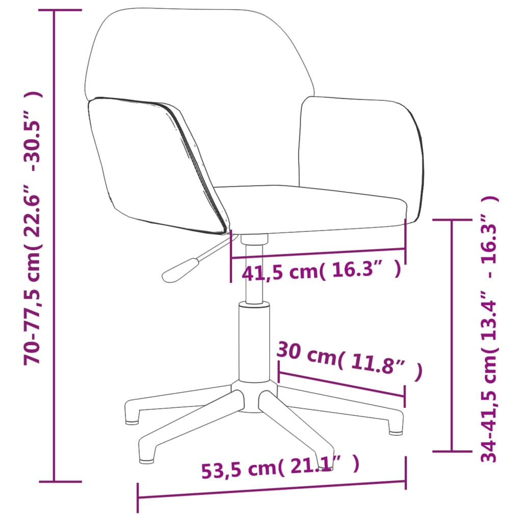 Swivel Office Chair Fabric