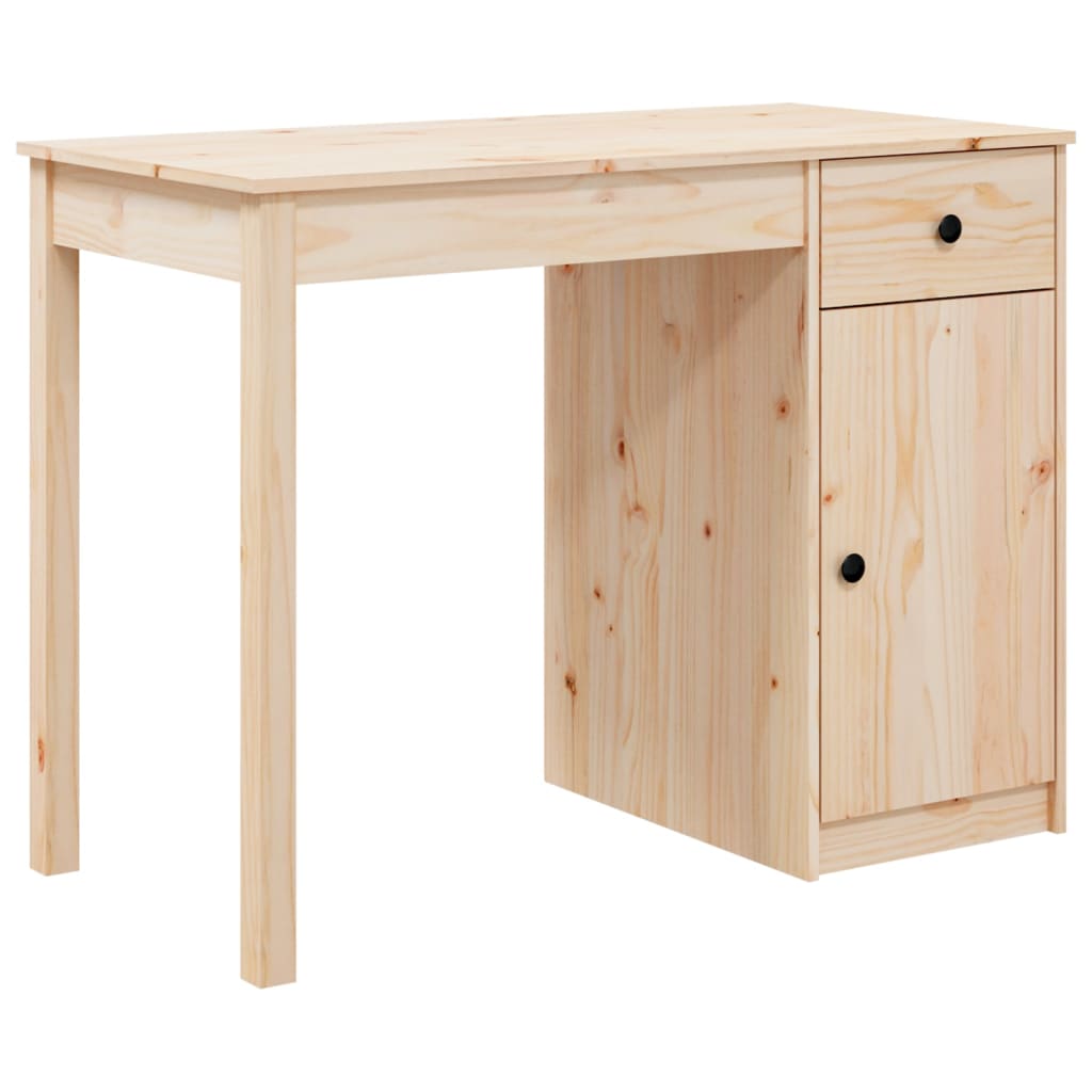 Bureau 100x50x75 cm Bois Massif Pin