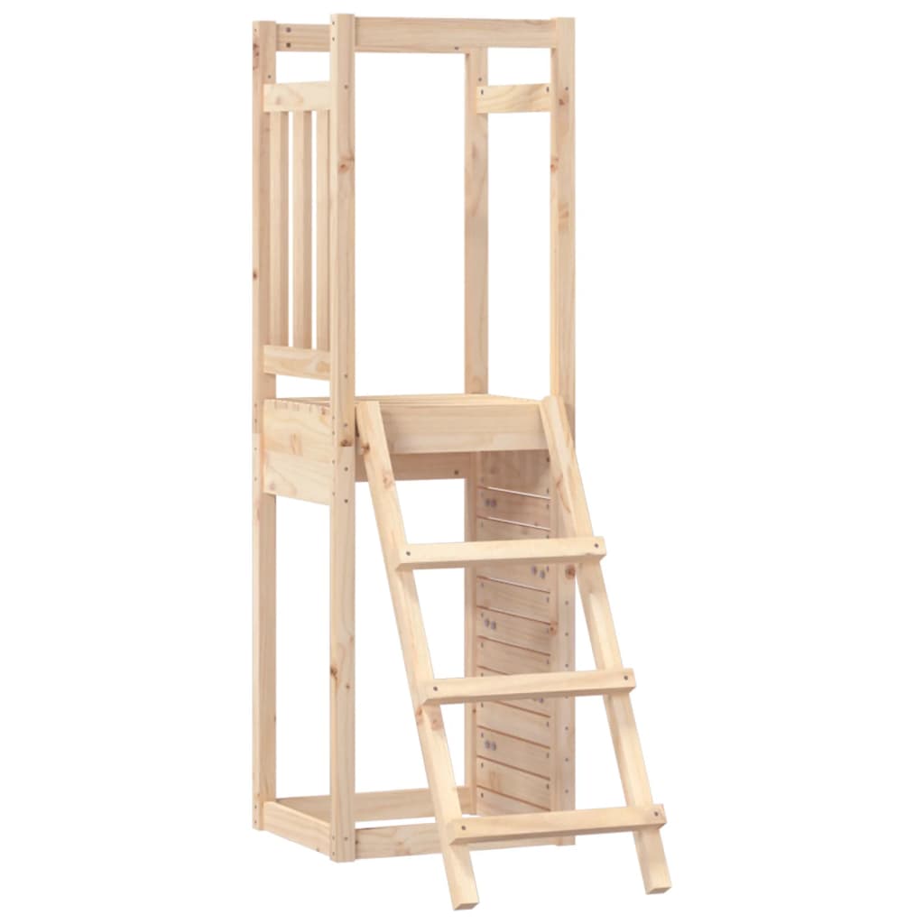 Aire de jeux extérieure 53x46,5x169 cm Bois massif Pin
