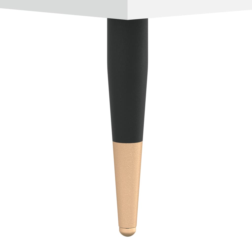 Bureau Blanc 140x50x75 cm Bois composite