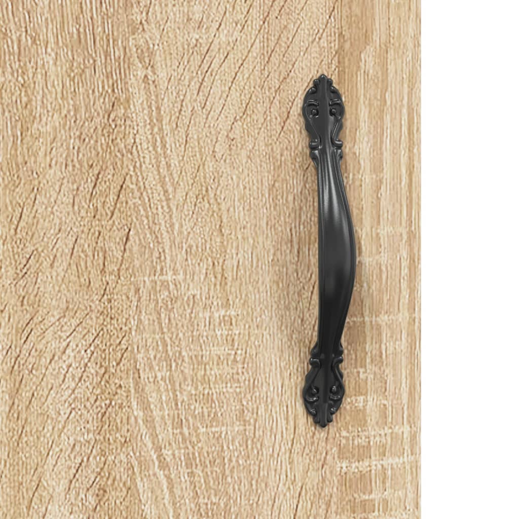 Desk Sonoma Oak 140x50x75 cm Engineered Wood