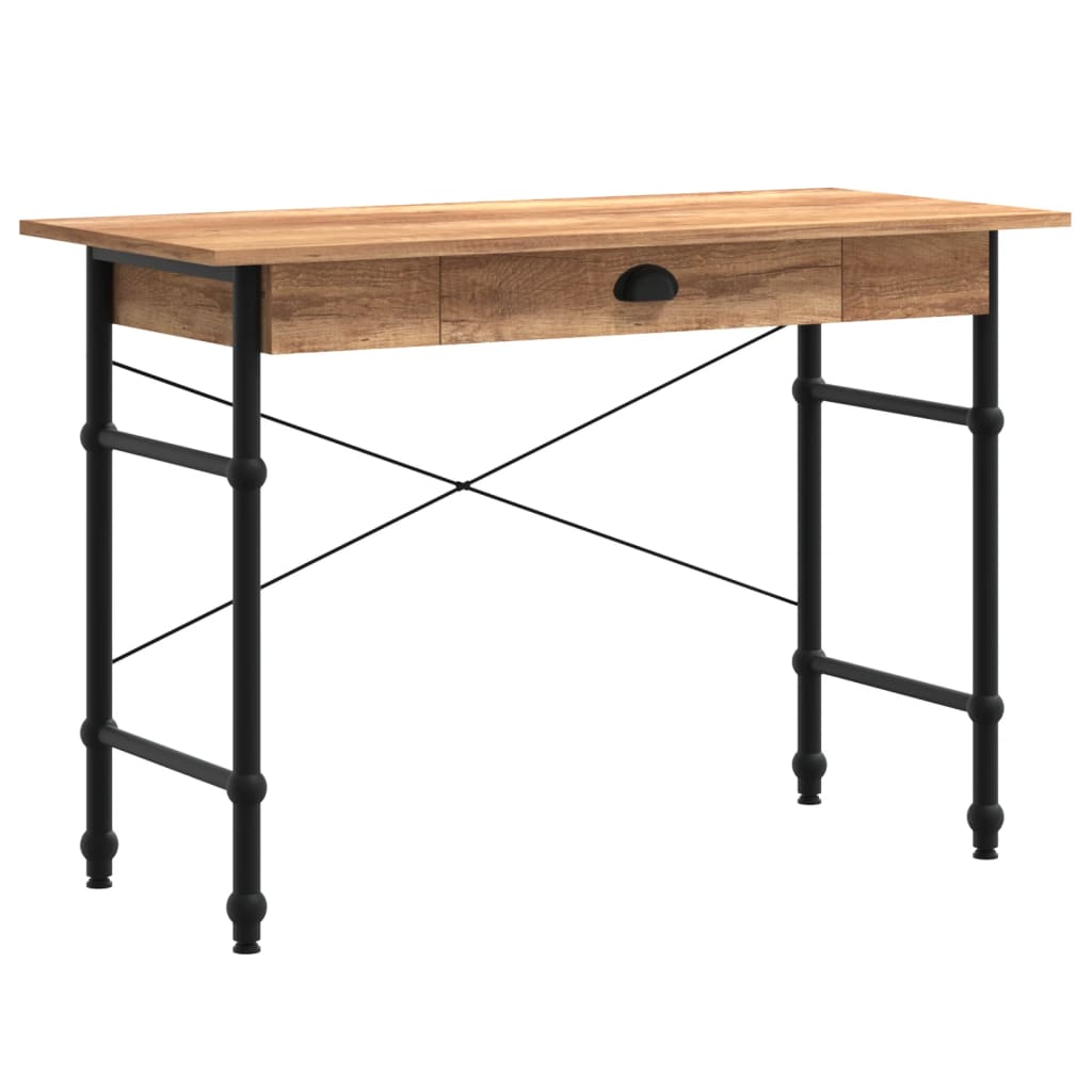 Computer Desk with Drawer Oak Colour 110x50x75 cm