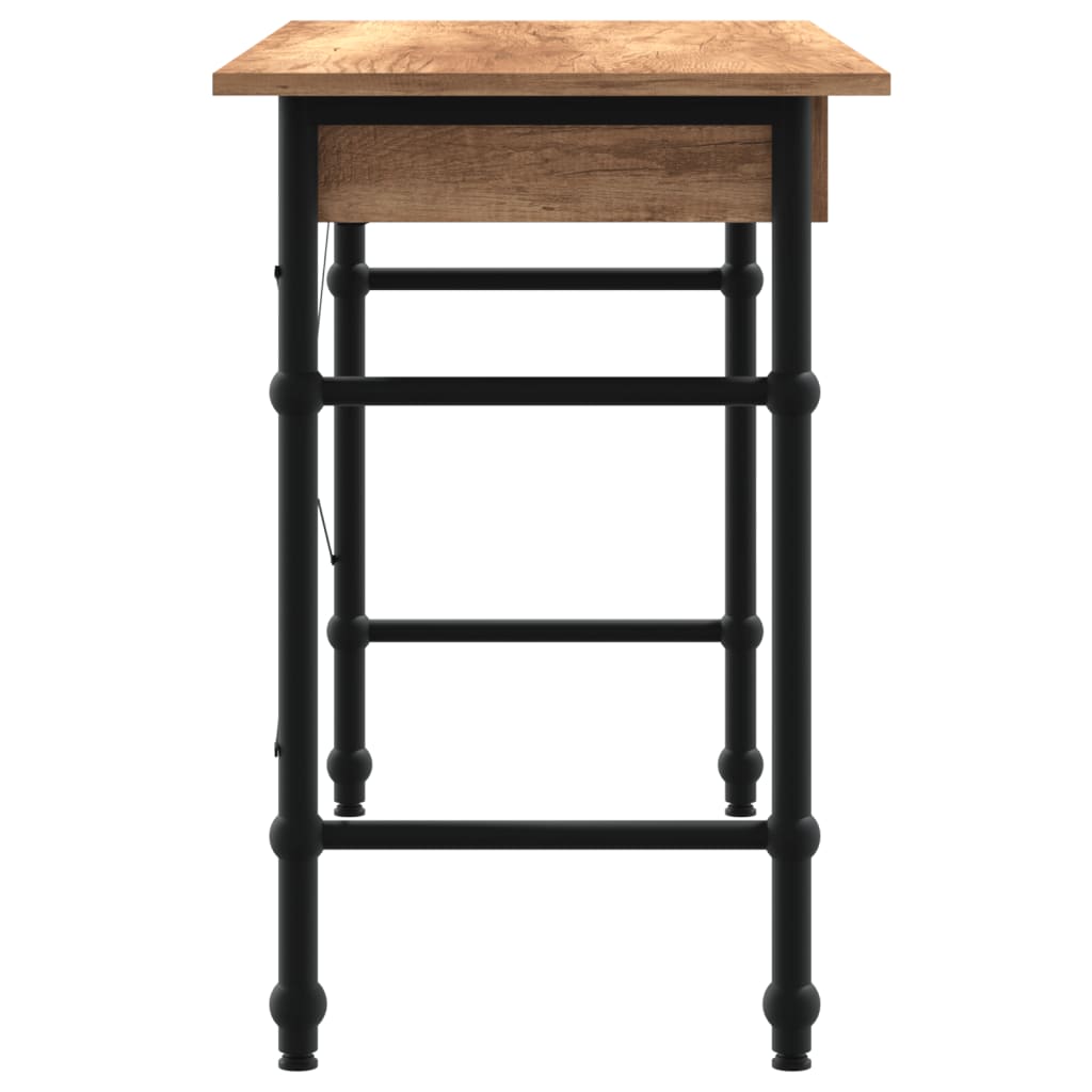 Computer Desk with Drawer Oak Colour 110x50x75 cm