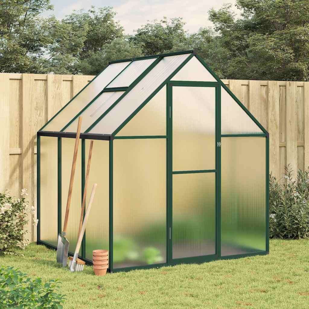 Greenhouse With Base Frame Aluminium
