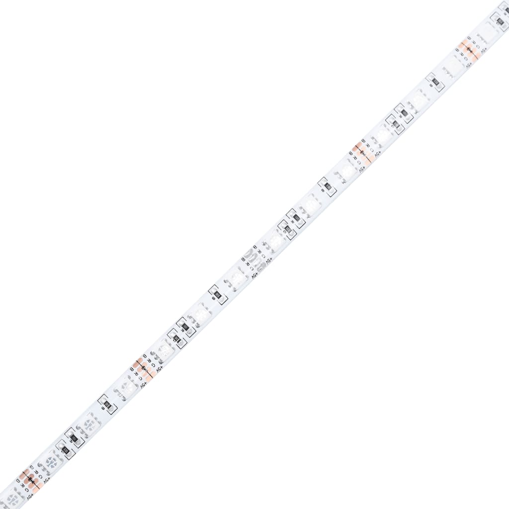 Escritorio con luces LED Roble Sonoma 160x55x91 cm Madera de ingeniería