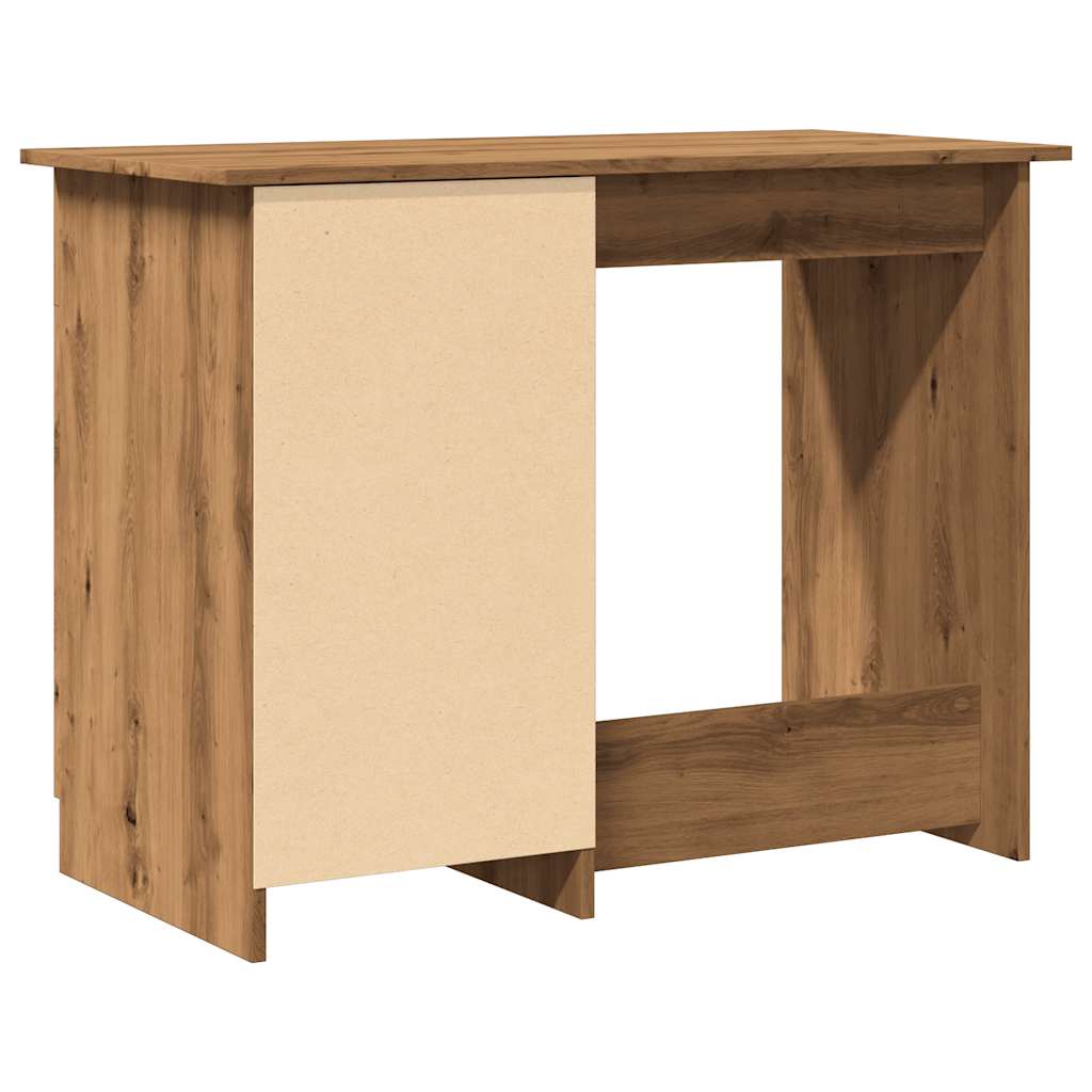 Bureau Artisan Chêne 100x50x76 cm Bois d'ingénierie