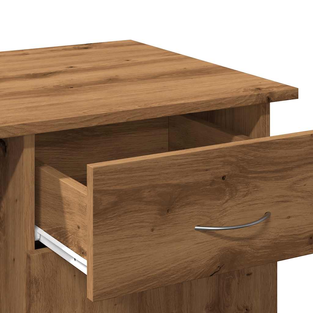 Bureau Artisan Chêne 100x50x76 cm Bois d'ingénierie
