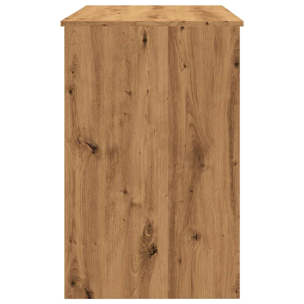 Bureau Artisan Chêne 100x50x76 cm Bois d'ingénierie