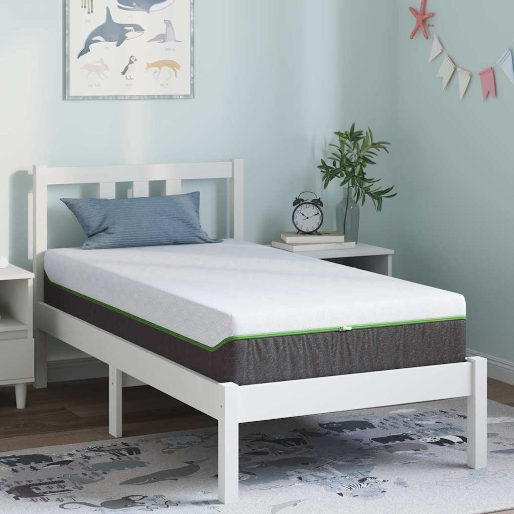 Mattress White And Grey Pocket Spring