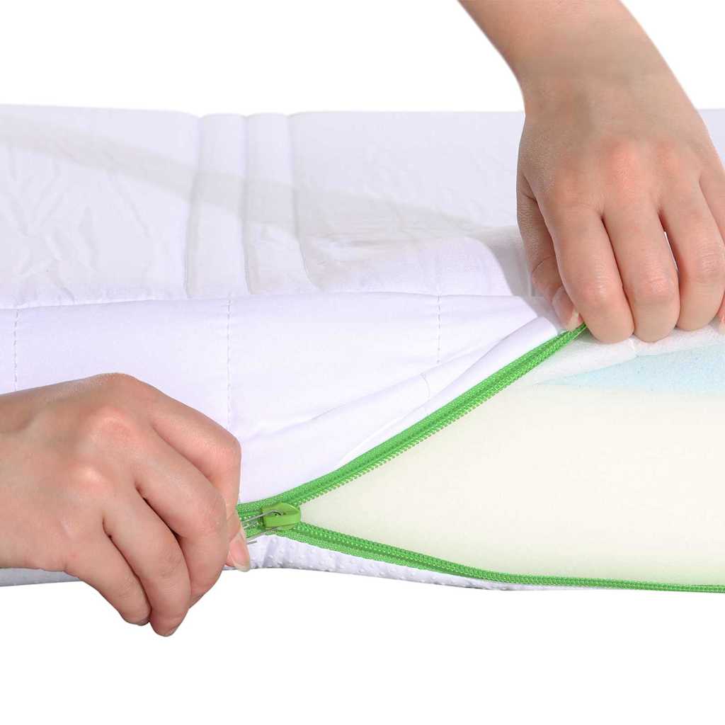 Foam Mattress Manual White 80 X 200 Cm Fabric