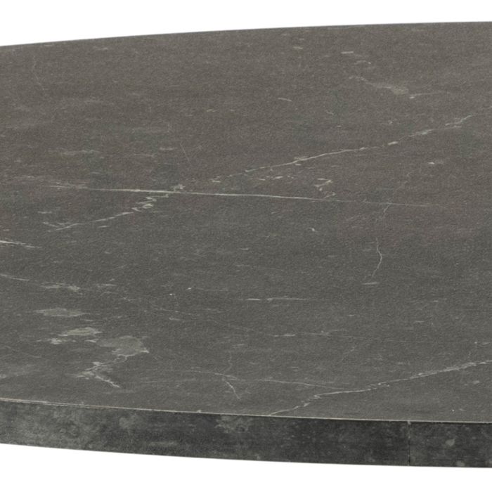 KFP HOME | Everyday Collection - Dining table in Charcoal with black metal base