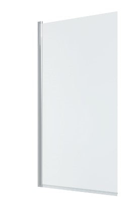 Pare-baignoire à cadre en chrome de 4 mm 1400 x 750 mm