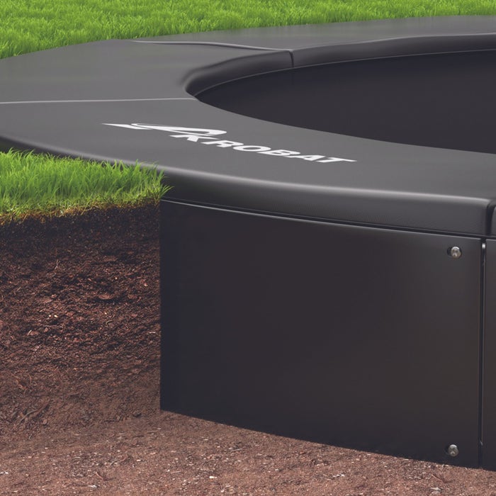 14ft x 10ft Akrobat Primus Flat Rectangular Trampoline