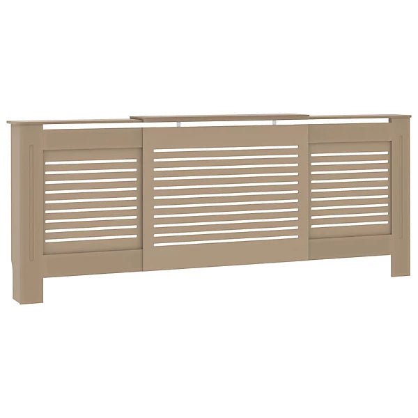 MDF Radiator Cover 205 cm - Horizontal Slats