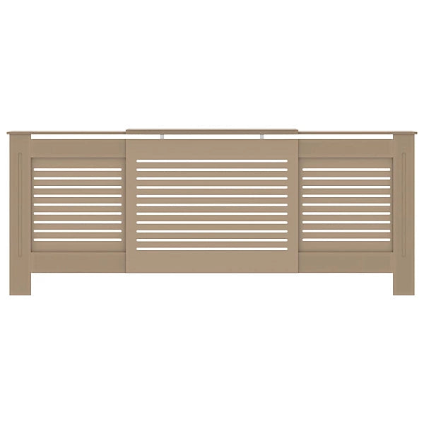 MDF Radiator Cover 205 cm - Horizontal Slats