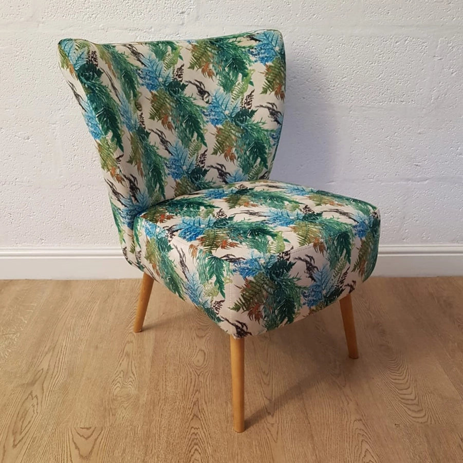 The Tropical Collection | Forage Velvet | Accent Chair