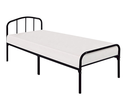 KFP HOME | Everyday Collection - 3ft single metal bed available in Black or White
