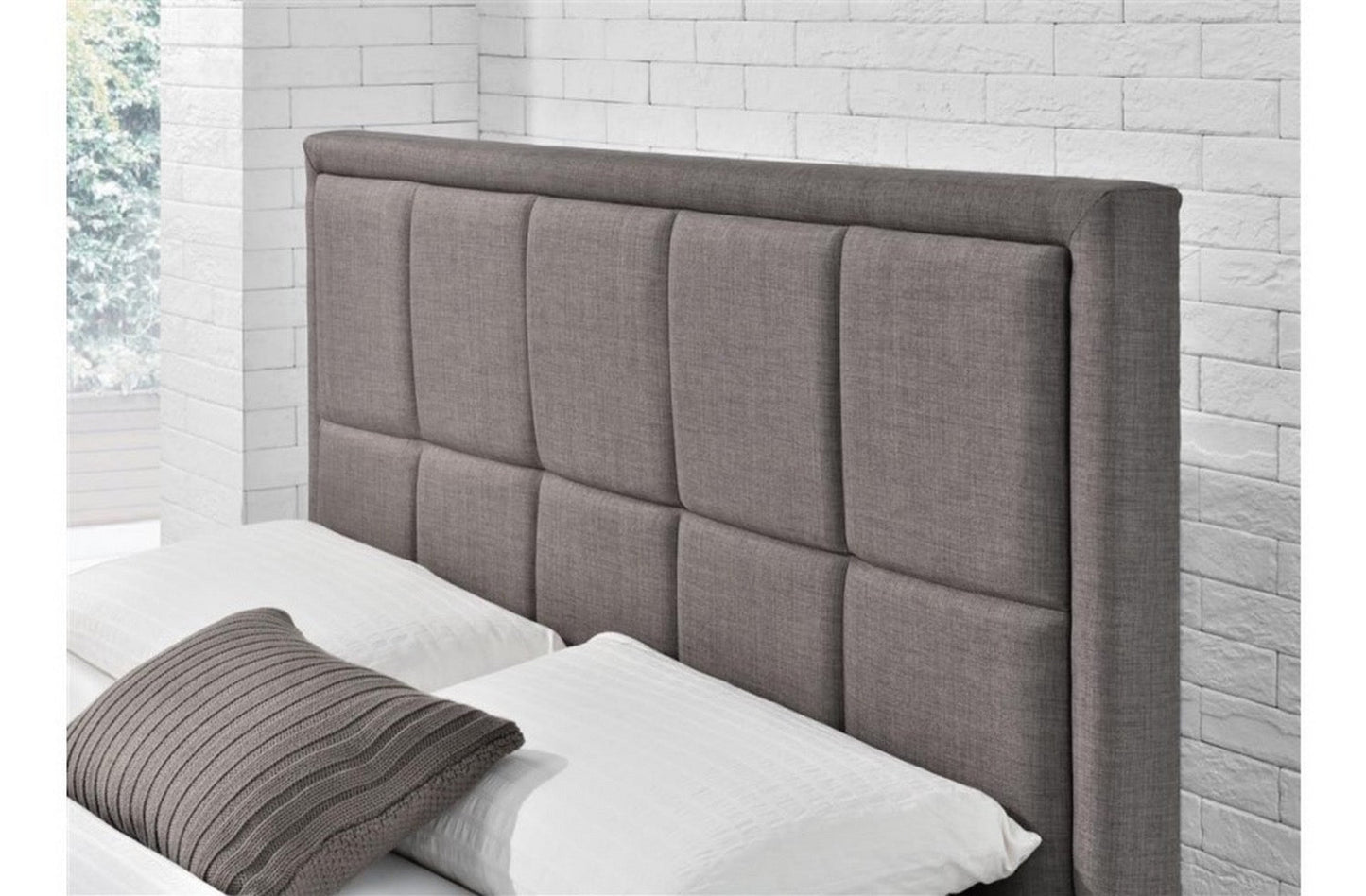Cushioned Ottoman Style Kingsize bed