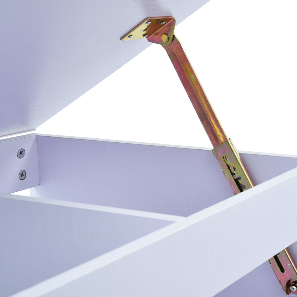 Bureau d'étude et de dessin pour enfants inclinable blanc