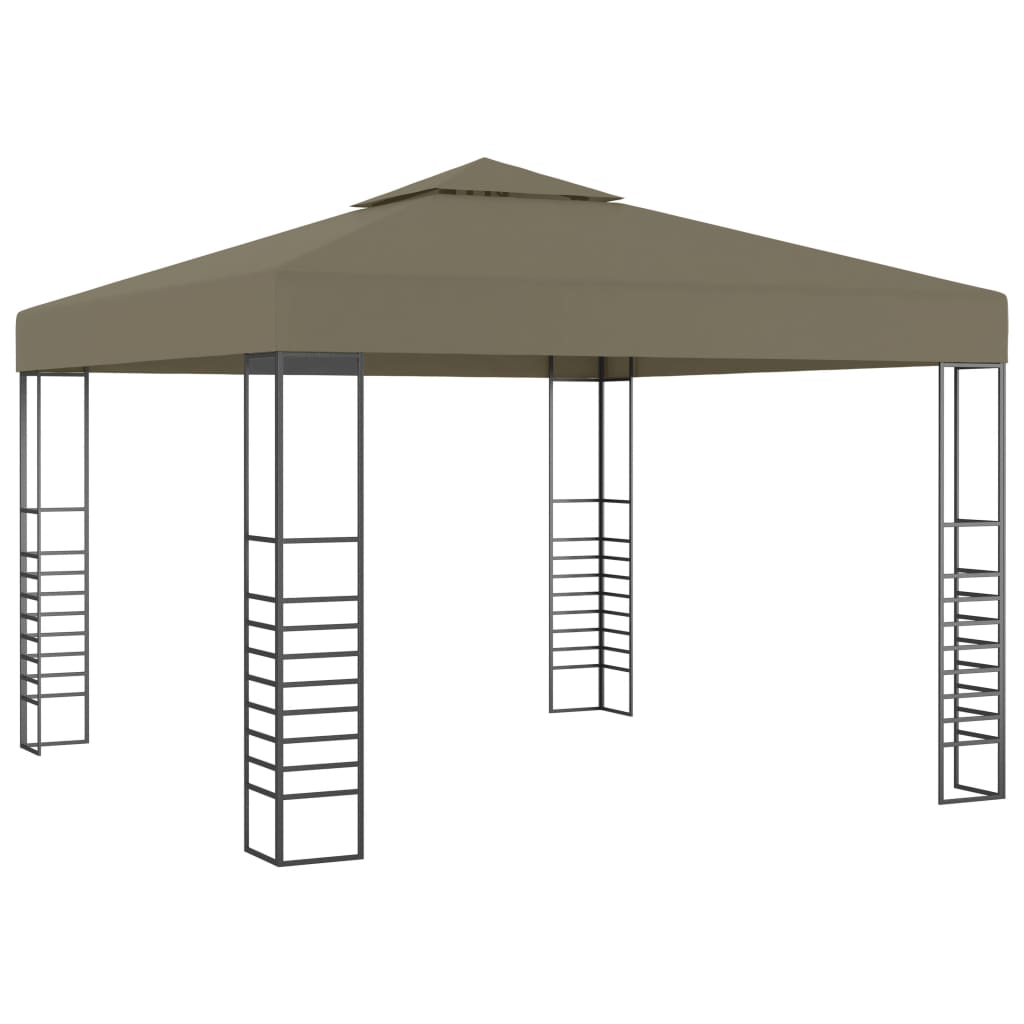Moderna Gazebo with Roof 3x4 m Taupe