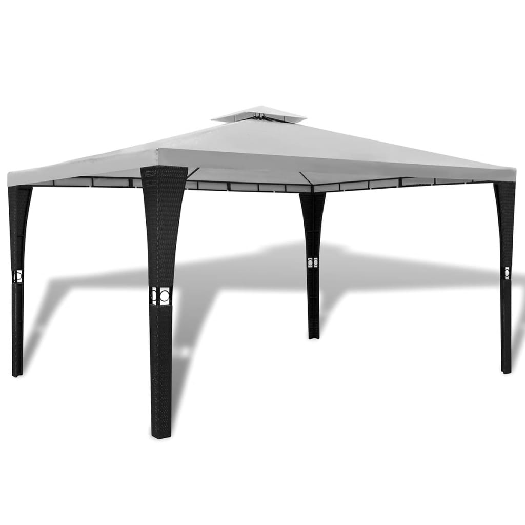 Moderna Gazebo with Roof 3x4 m Grey