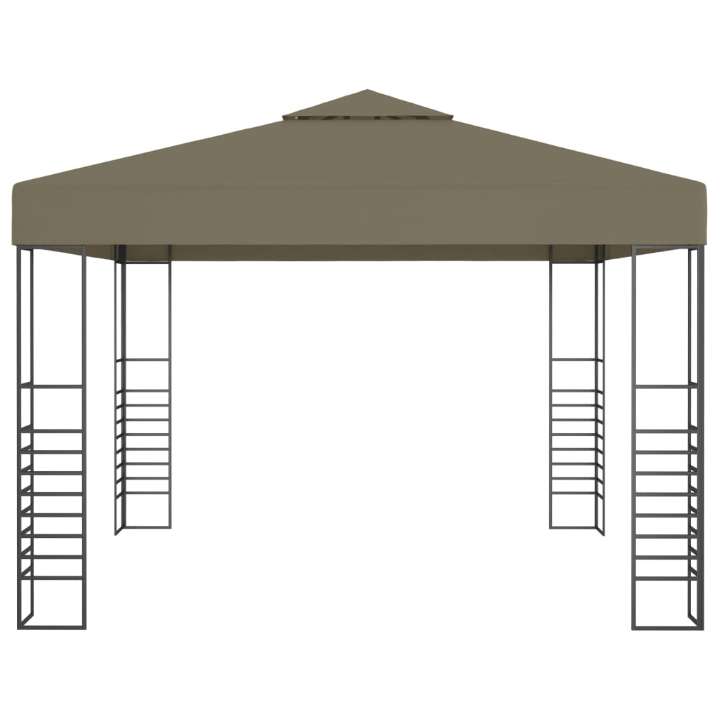Moderna Gazebo with Roof 3x4 m Taupe