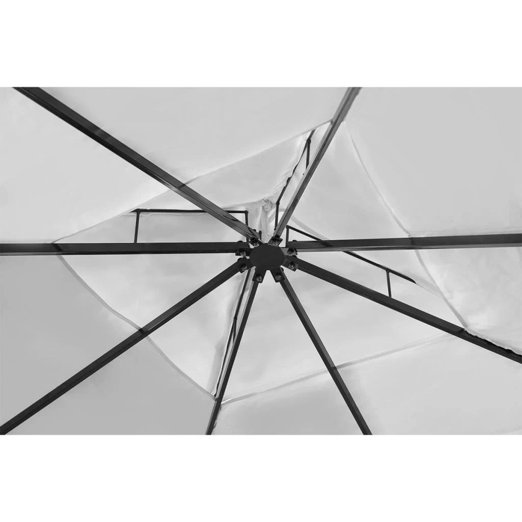 Moderna Gazebo with Roof 3x4 m Grey